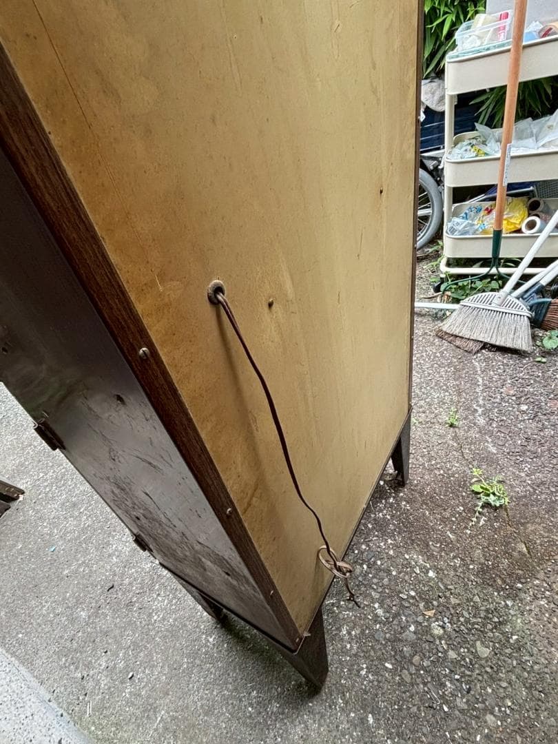 稀少　昭和レトロ　紫外線消毒器＆保管庫　床屋　理容店　ヴィンテージ