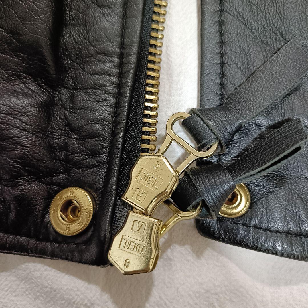 【美品】duffer DUFFER シングルライダース　ラムレザー　ジャケット