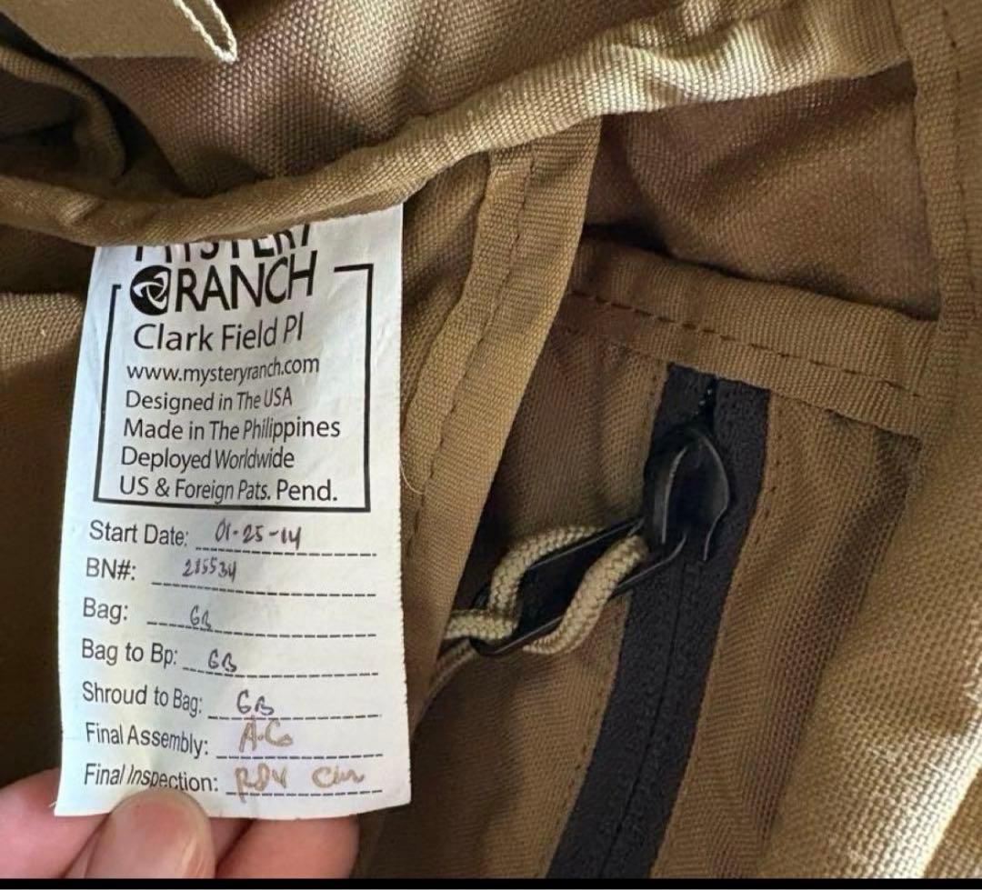 【希少品】【美品】【人気色】MYSTERYRANCH インベーダー コヨーテ