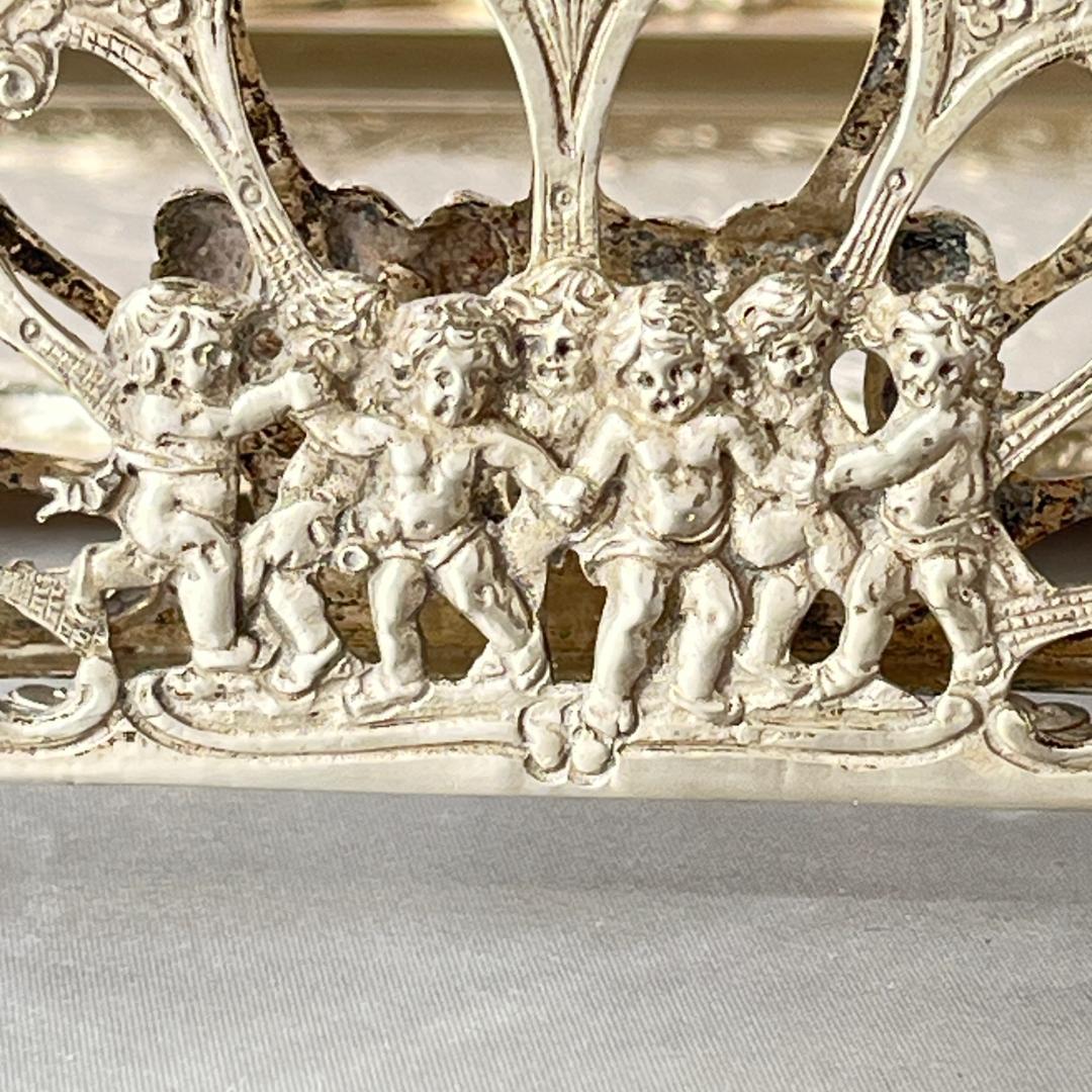 【ドイツ】チュラブの集うのナプキンスタンド 【純銀】ナプキンホルダー