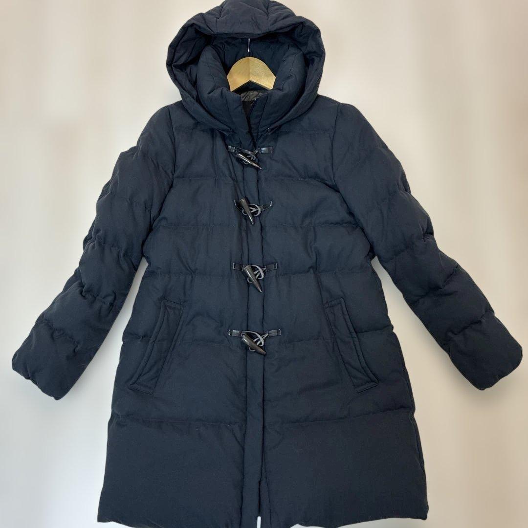 ３１日迄特価大きいサイズ✨23区 ダッフル ダウンコート ロング フード着脱可能
