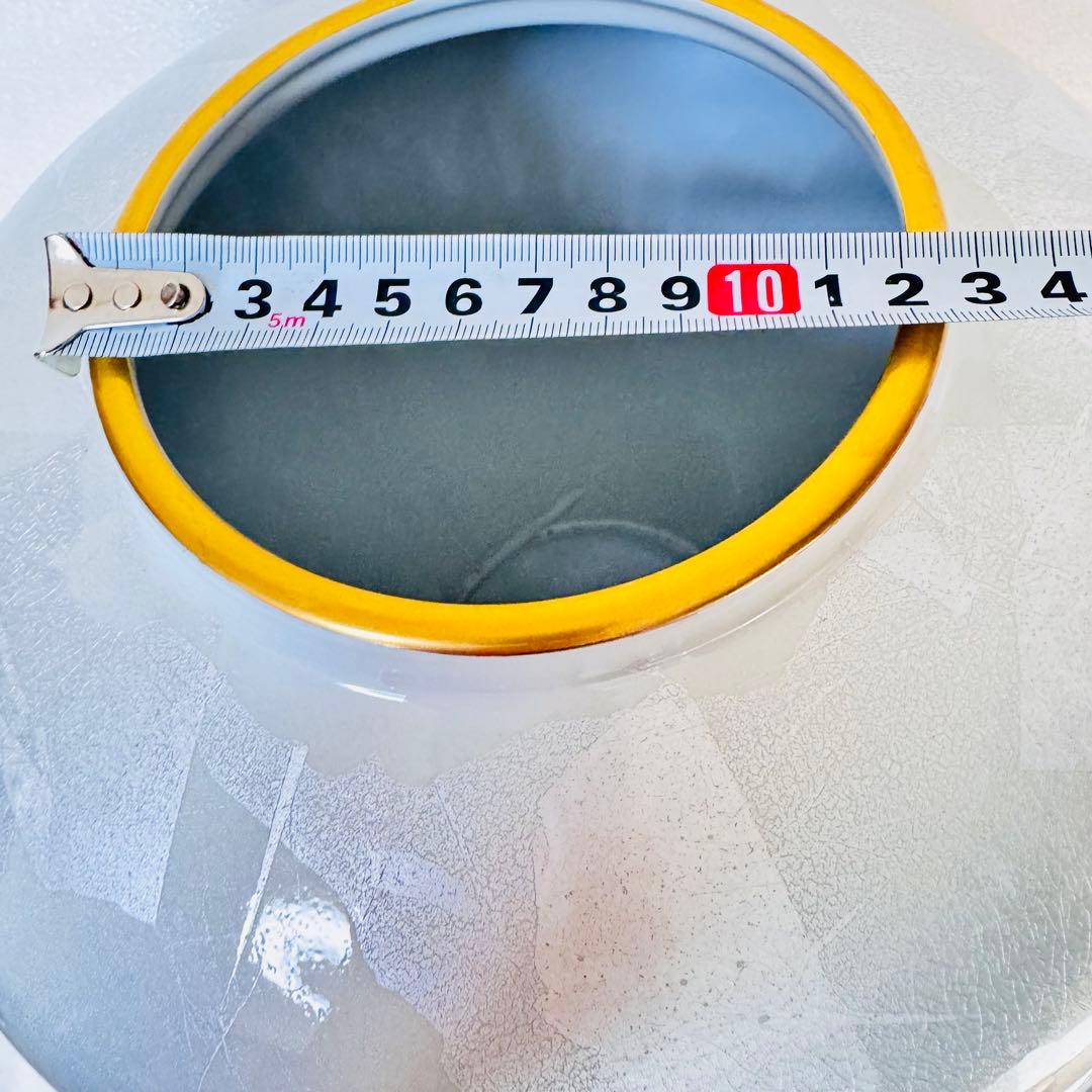 【新品・木箱付】山上竹凰 監修 竹凰窯 花生　聚光　花瓶　高級インテリア　 金縁