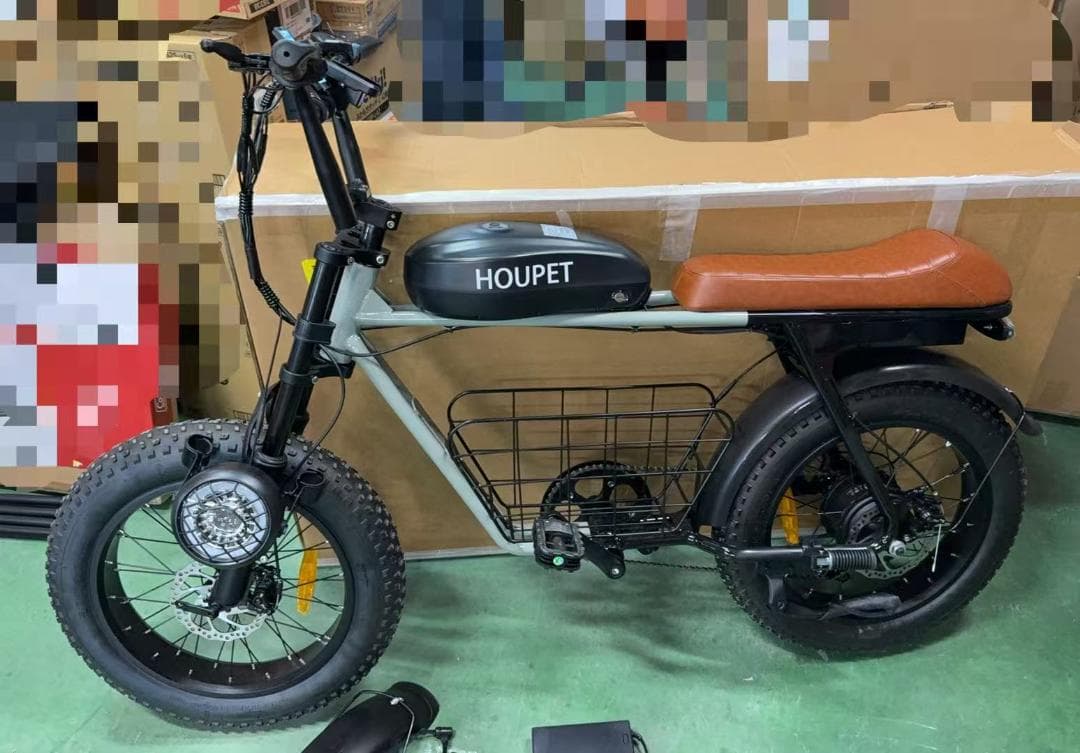 年末年始限定価格❣❊電動アシスト自転車 500Ｗモーター 20インチ 極太タイヤ