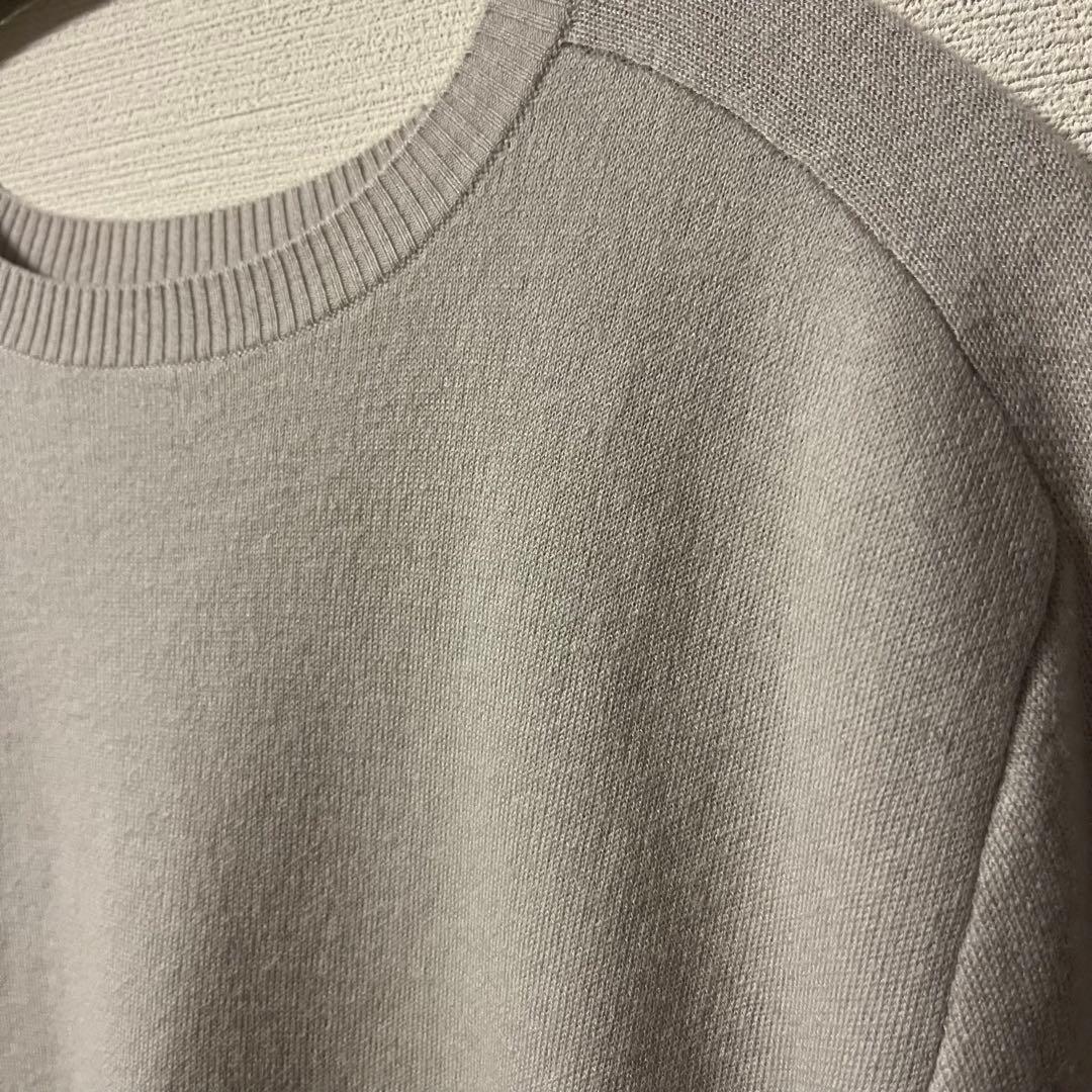 Na.e nae EVER SERIES クルーネックニット　グレージュ
