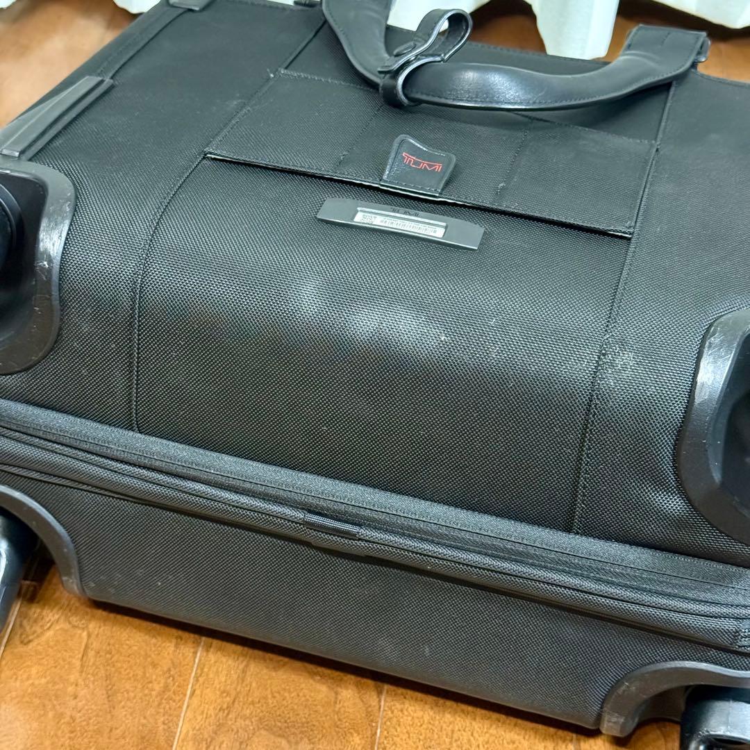 【極美品】TUMI 26627D2 4 wheel deluxe brief