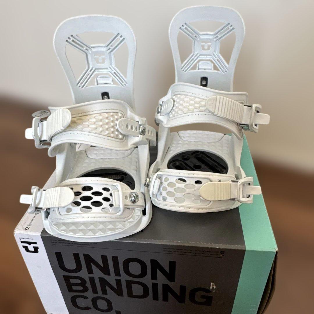 UNION CADET ビンディング ホワイト　XS ユニオン　ジュニア