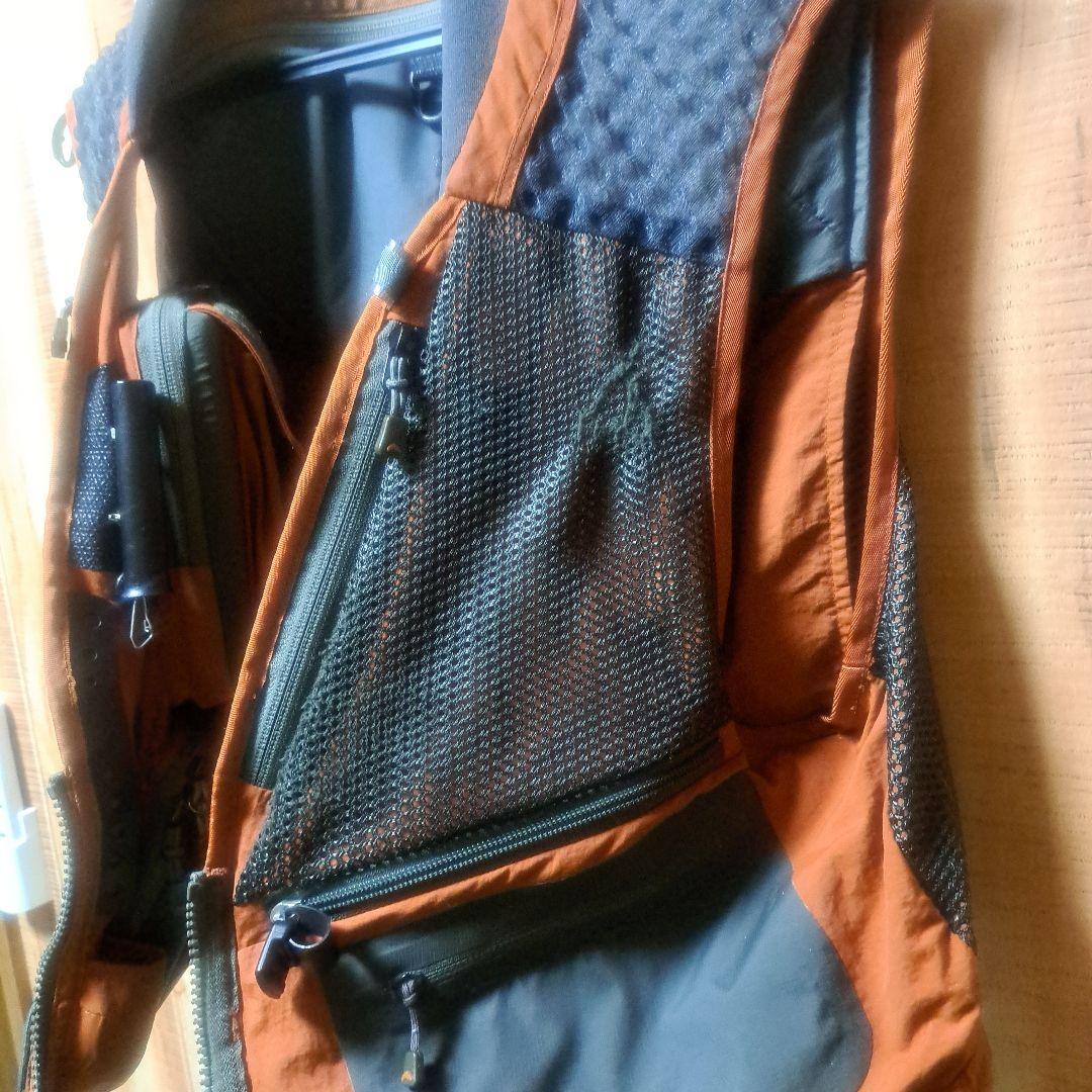 SIMMS G3ガイドベスト　フィッシングベスト シムスオレンジ　Mサイズ