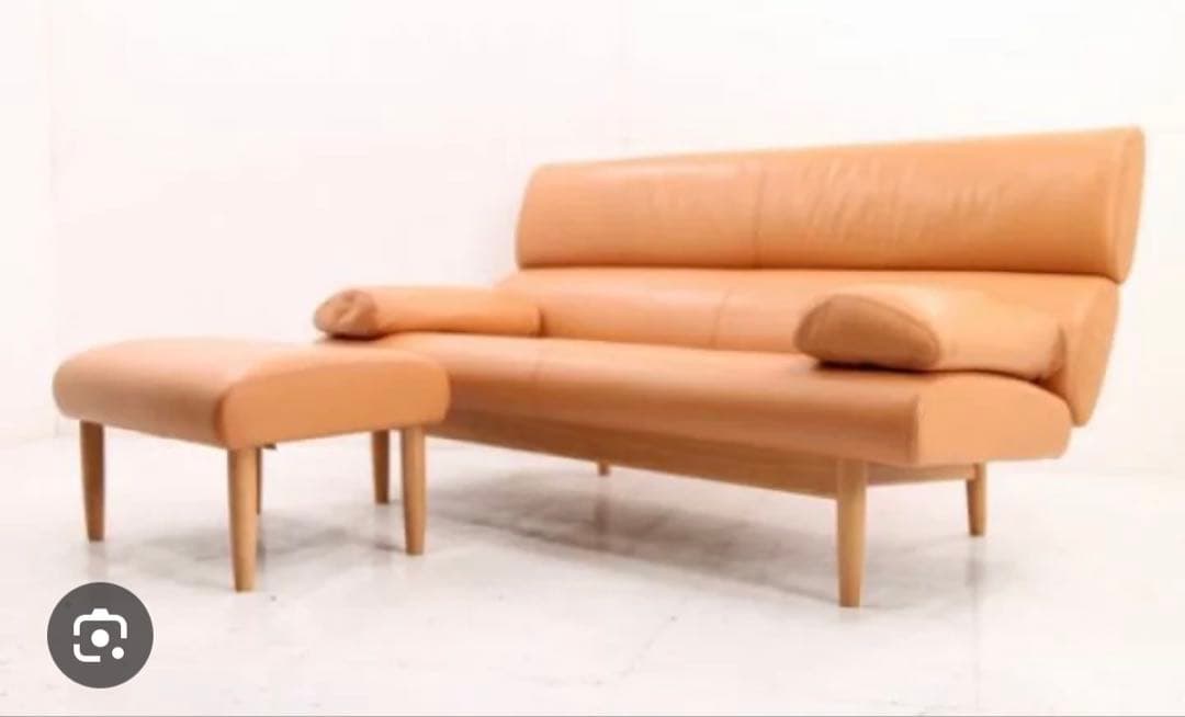 カンディハウスエクリプス旭川家具レザーソファ