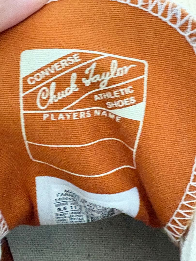 converse ct70 オレンジスウェード