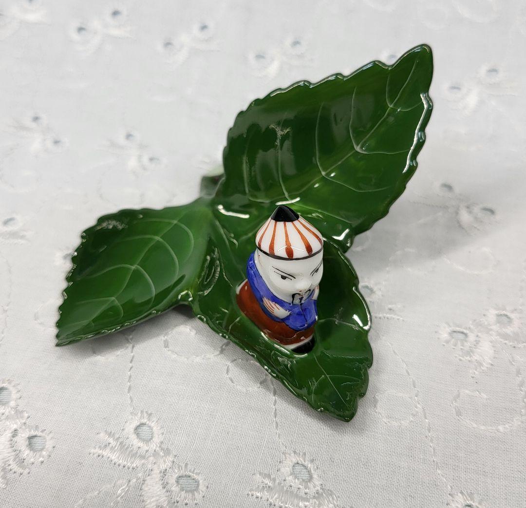 未使用近✨ヘレンド シノワズリ マンダリン カードスタンド 箸置き