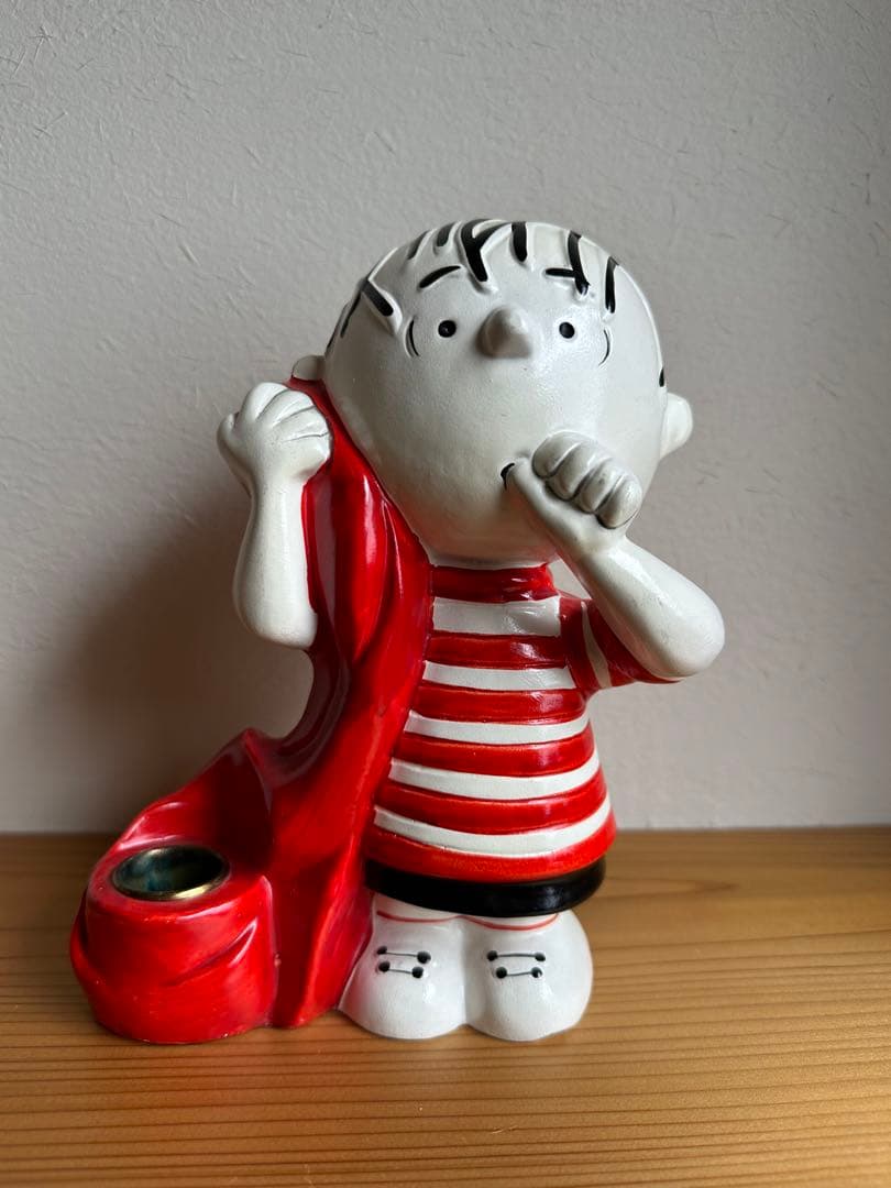 1970年代　HALLMARK社製 スヌーピー　他4体セット　キャンドルホルダー