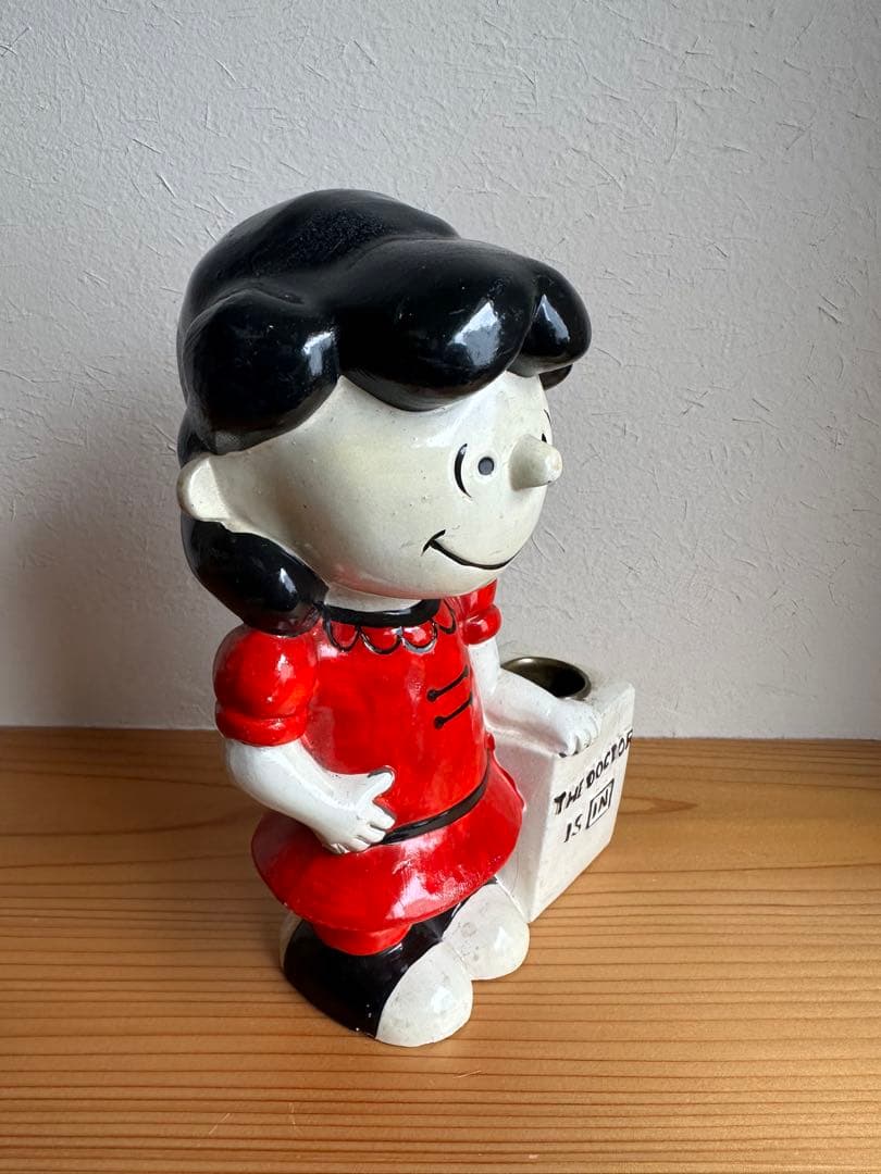 1970年代　HALLMARK社製 スヌーピー　他4体セット　キャンドルホルダー