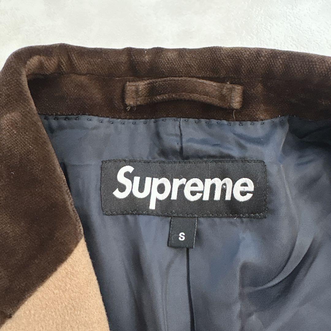 シュプリーム ロロピアーナ　チェスターコート　ベージュ　S