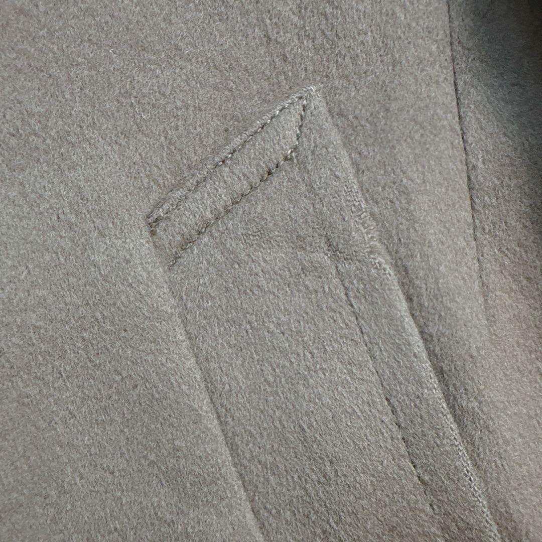 シュプリーム ロロピアーナ　チェスターコート　ベージュ　S