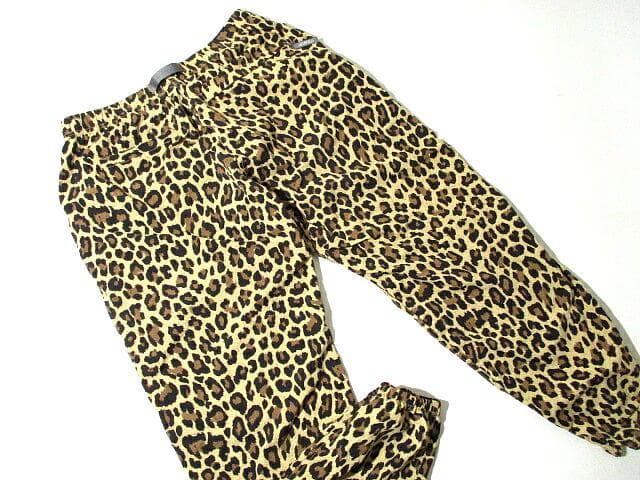 希少品■グラミチ　レオパード柄　リブパンツ　ヒョウ柄　Gramicci　Lサイズ