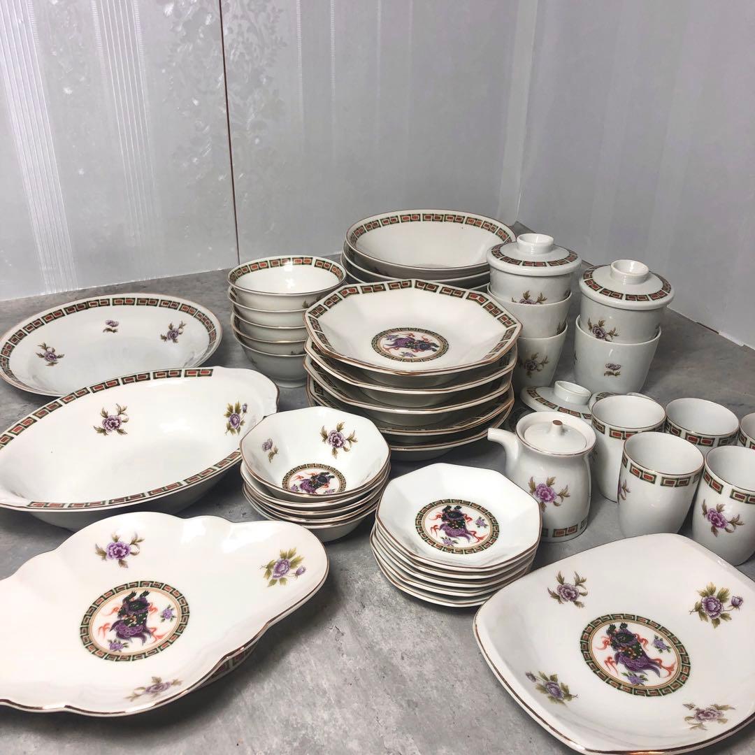 中華 食器セット 40点セット 5人前