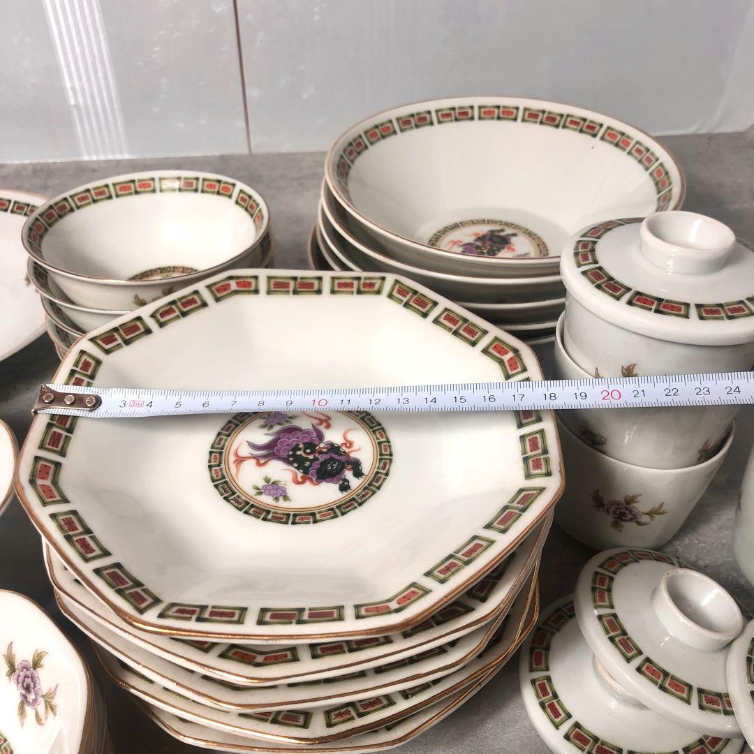 中華 食器セット 40点セット 5人前