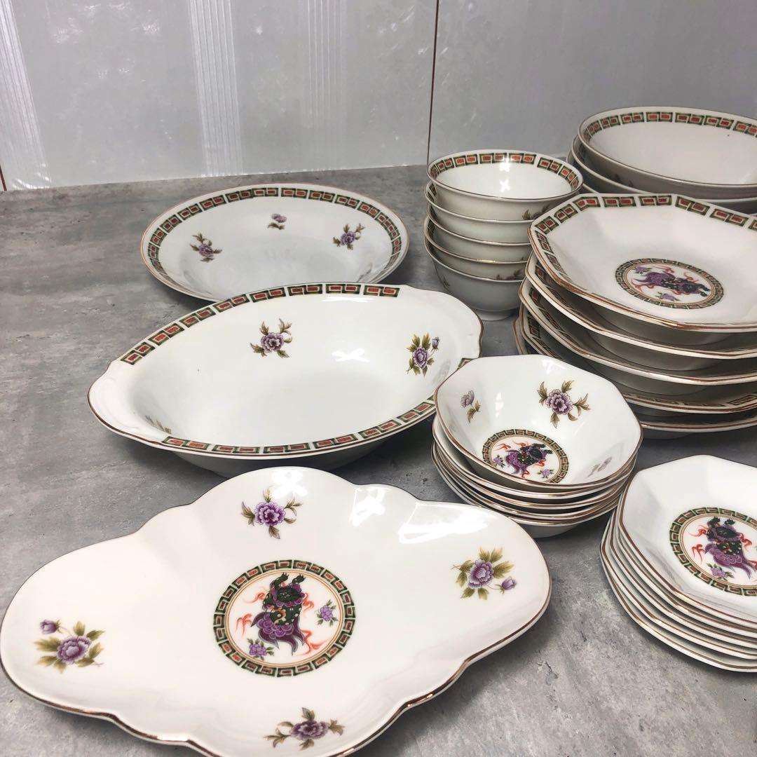 中華 食器セット 40点セット 5人前