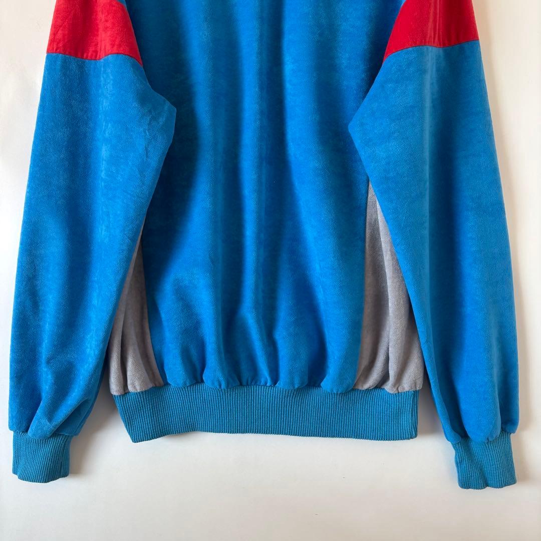 70〜80s ヴィンテージ フランス製 adidas ベロアトラックジャケット