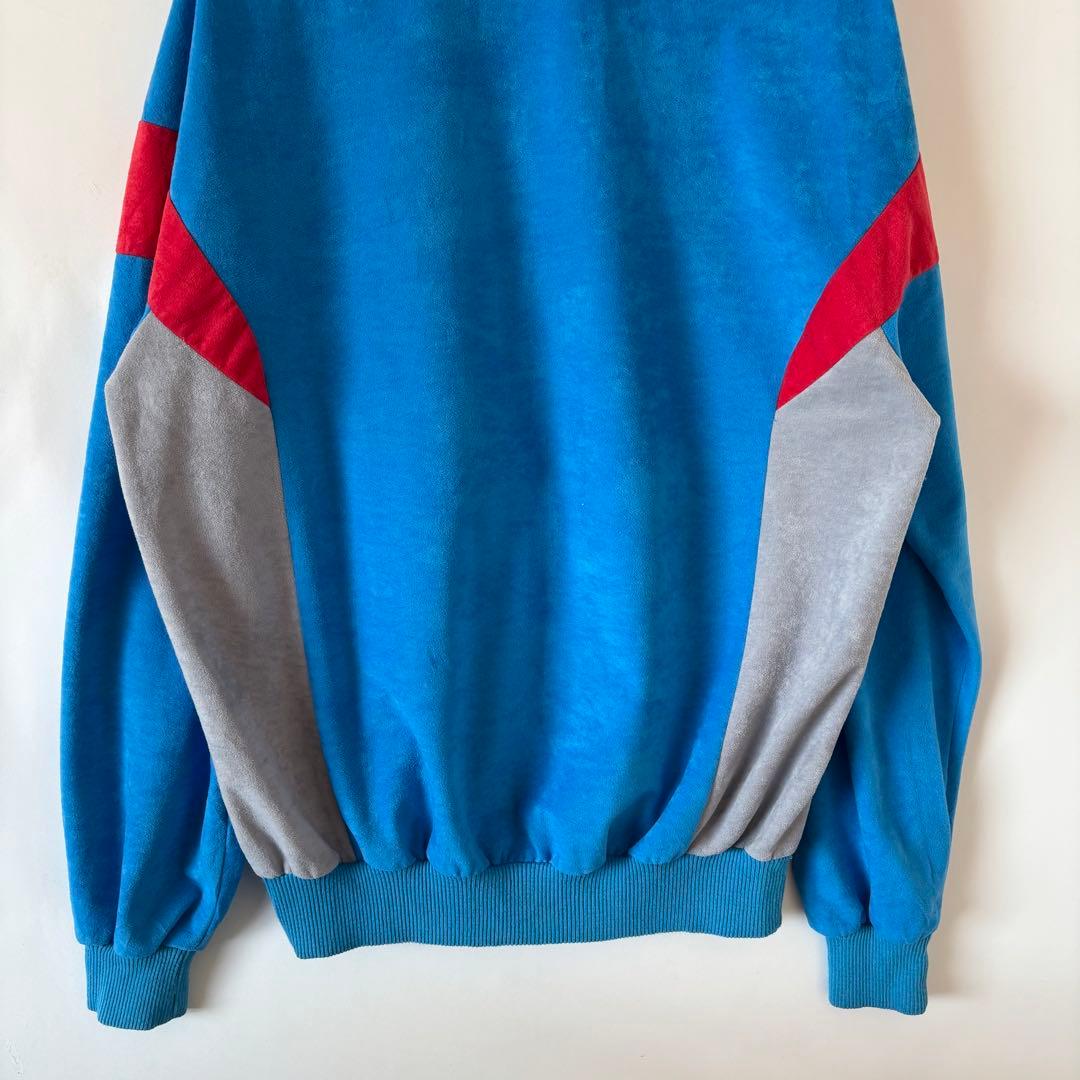 70〜80s ヴィンテージ フランス製 adidas ベロアトラックジャケット