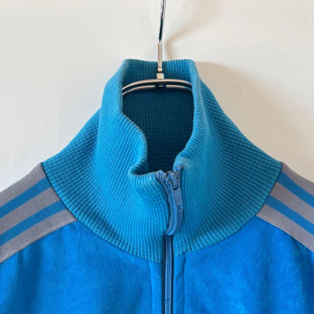 70〜80s ヴィンテージ フランス製 adidas ベロアトラックジャケット