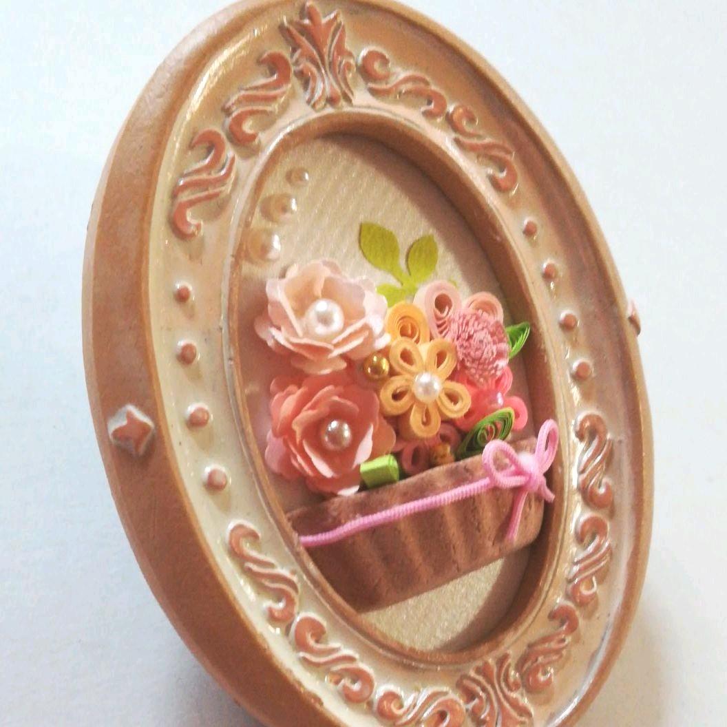 ★お値下げ★ペーパークイリング＊ミニフォトフレーム《プランター》【S4】