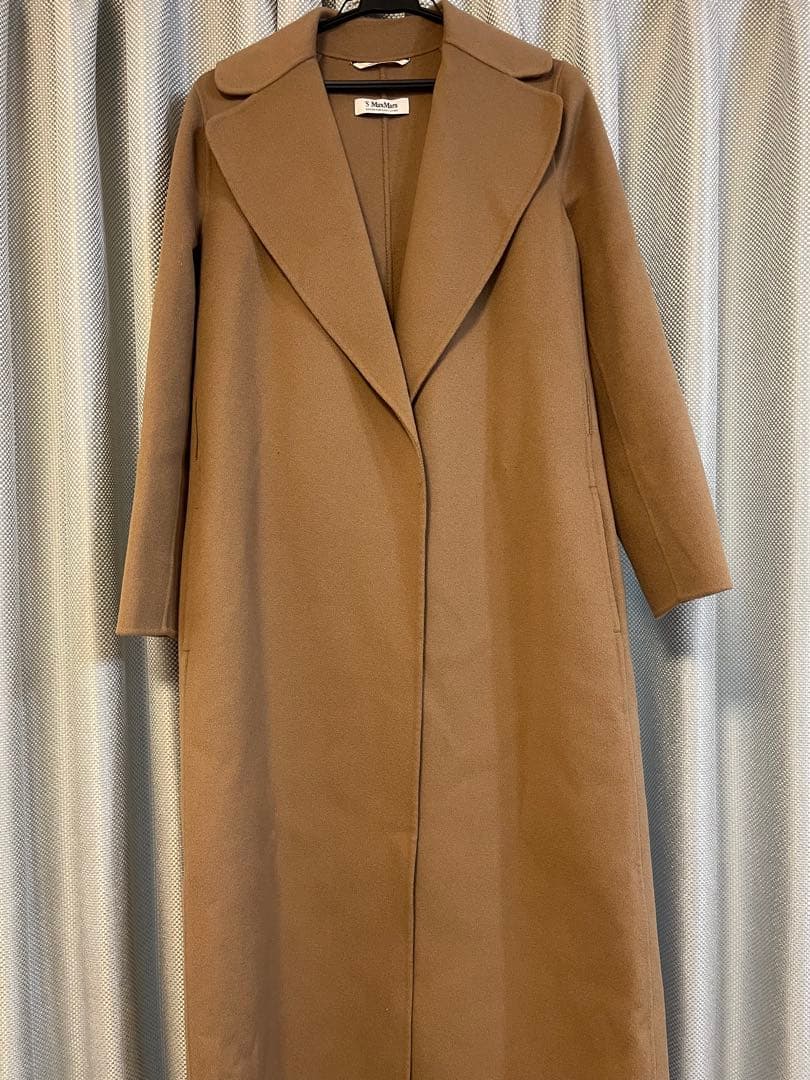 S Max Mara Poldo ピュアヴァージンウール ロングコート IT