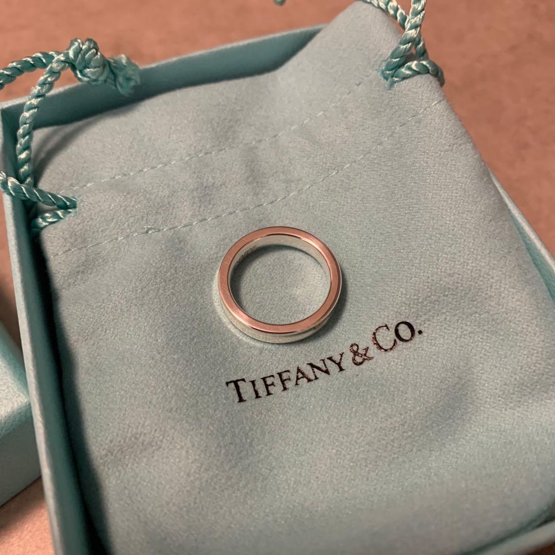 【新品】TIFFANY&CO. ナローリング(8号)