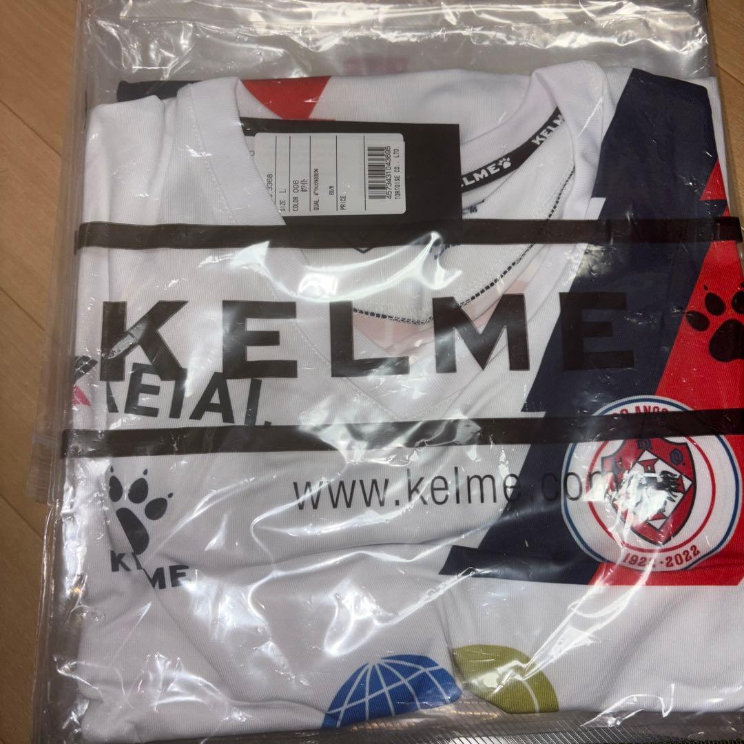 KELME 三浦知良　ポルトガル　UDオリヴェイレンセ　アウェイ　Lサイズ