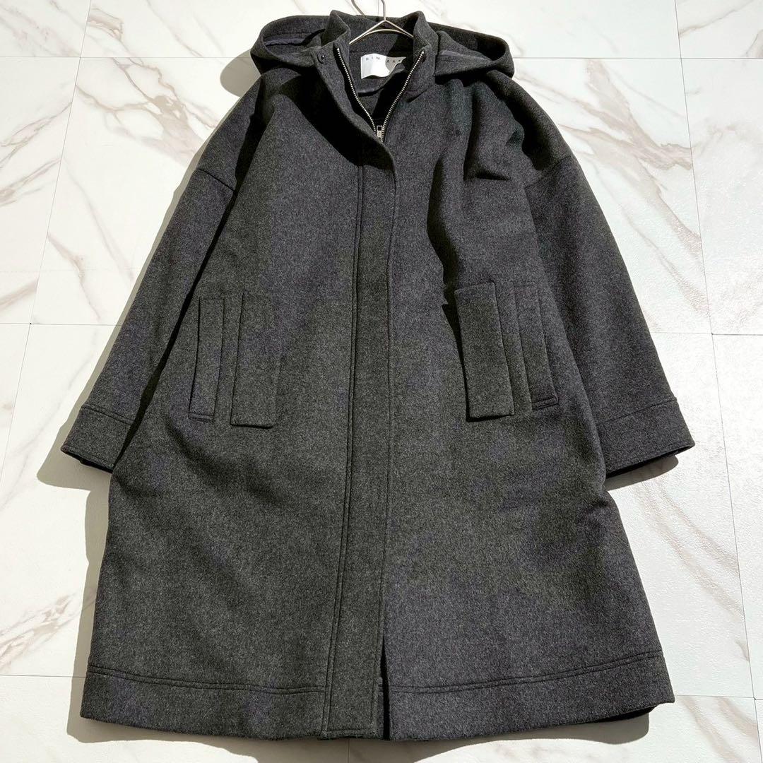 極美品 2024AW リムアーク Wool hoodie over CT 38