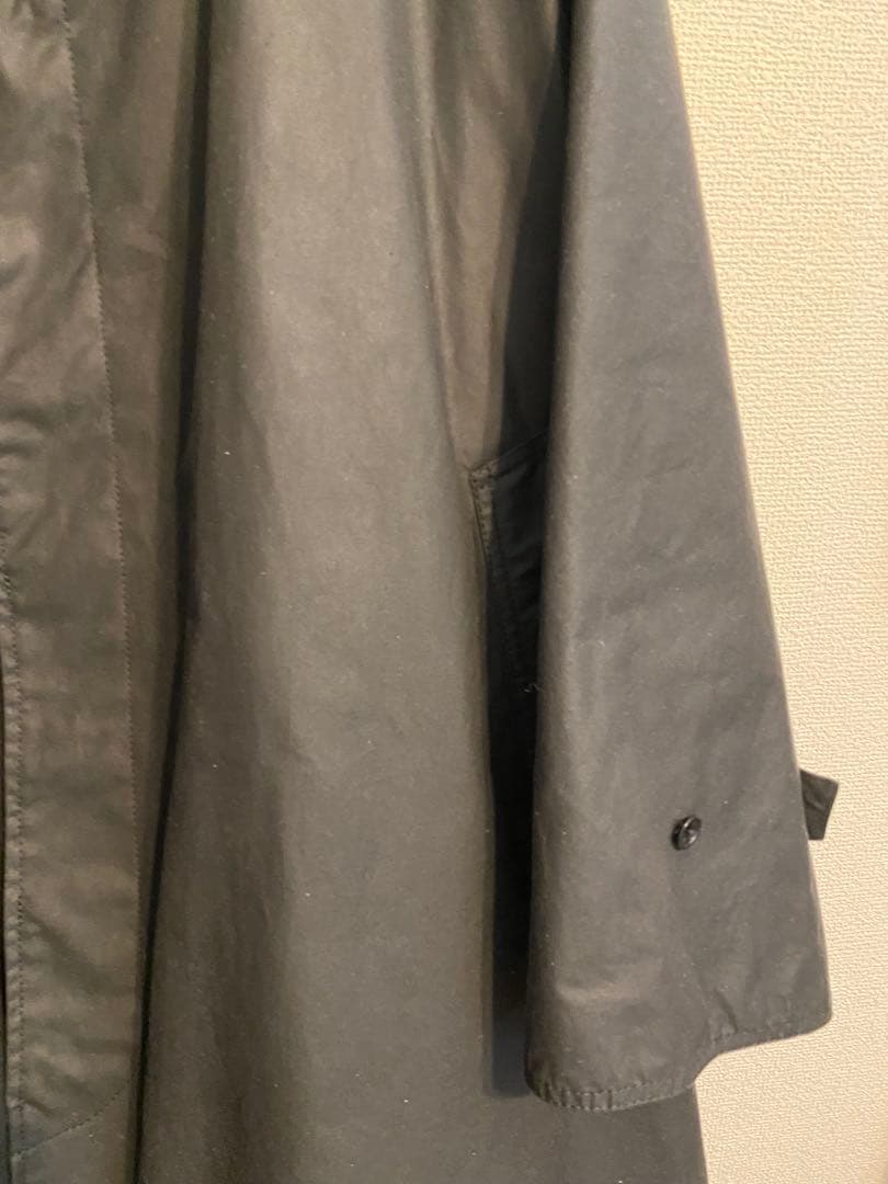 美品★Barbour lechoppe別注バルカラーコートルショップバブアー黒