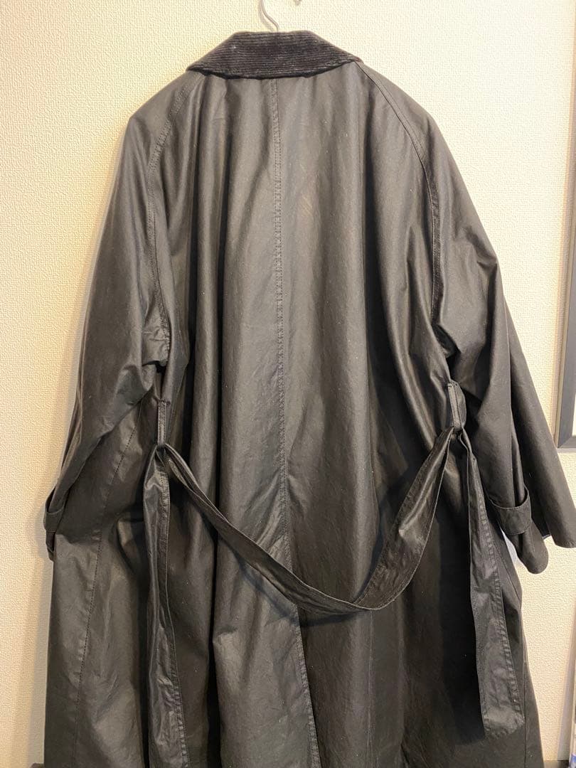 美品★Barbour lechoppe別注バルカラーコートルショップバブアー黒