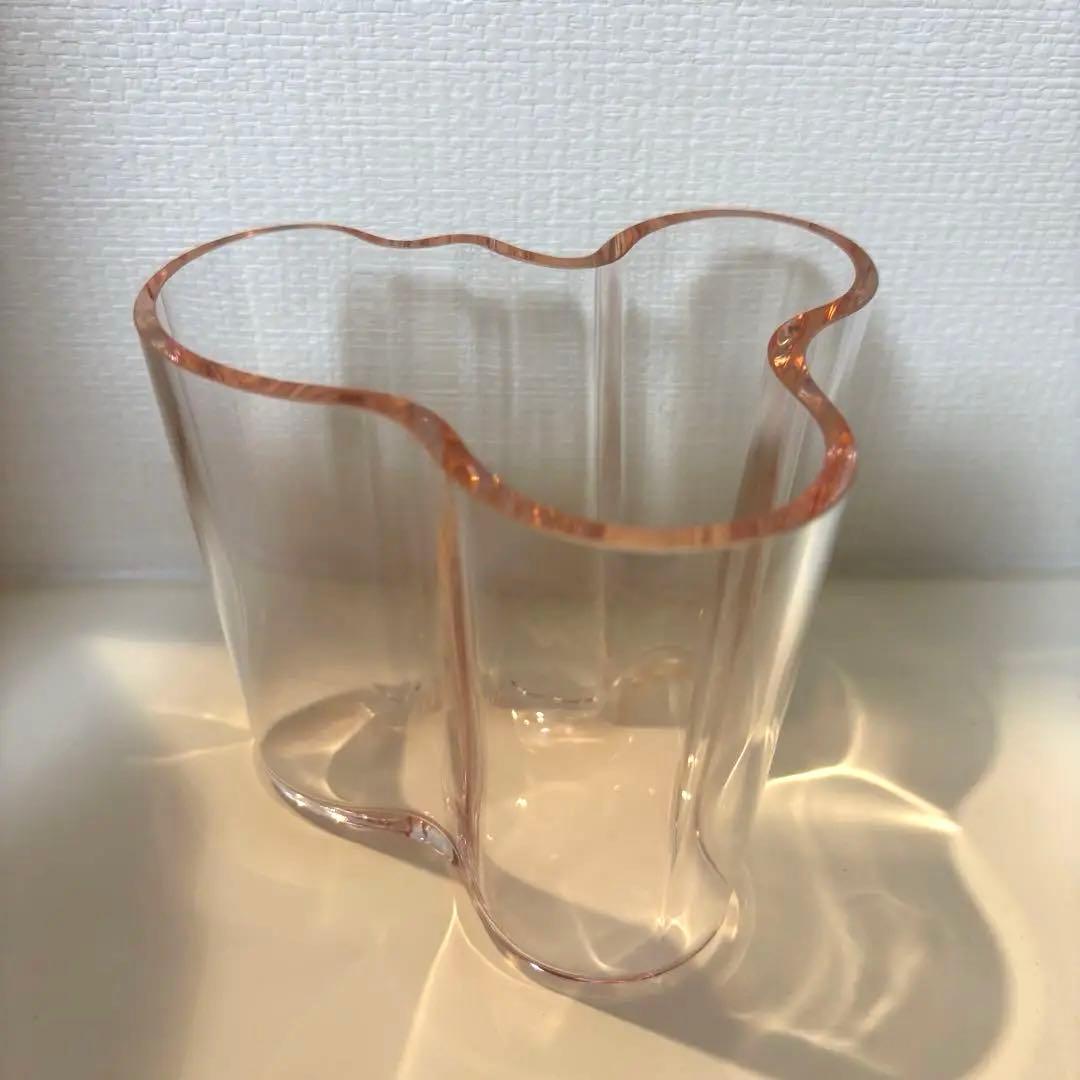  イッタラ アルヴァ・アアルト　フラワーベース　サーモンピンク