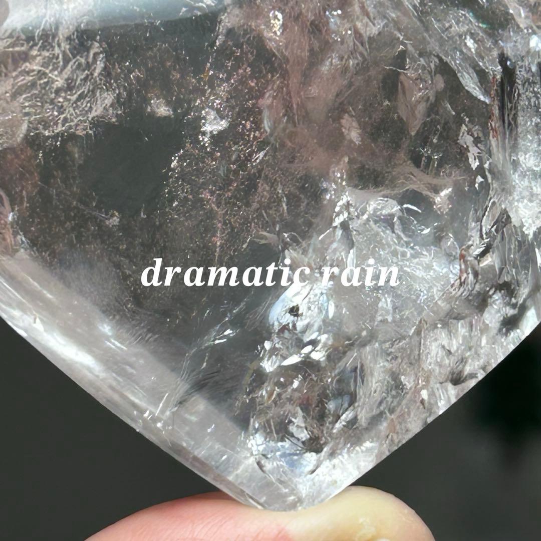 ピンククォーツ ハート 天然石 置物