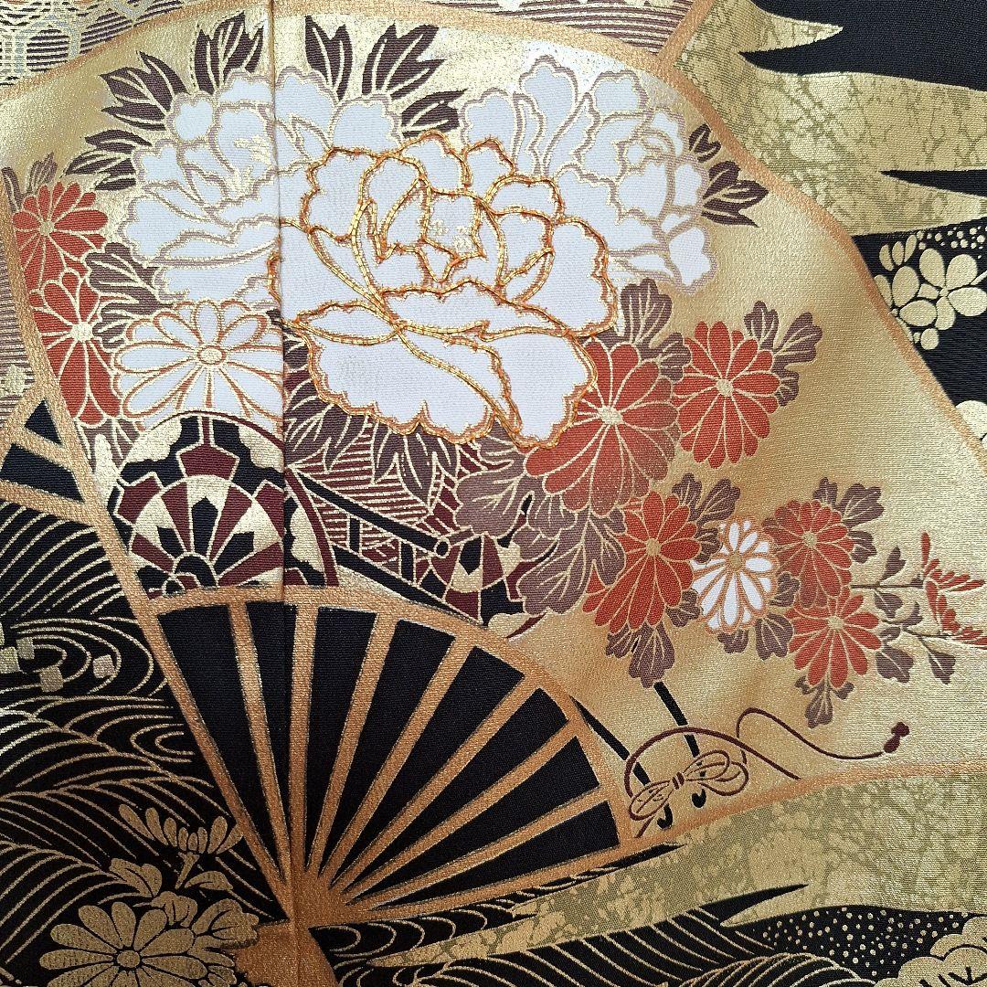 着物リメイクワンピース3705