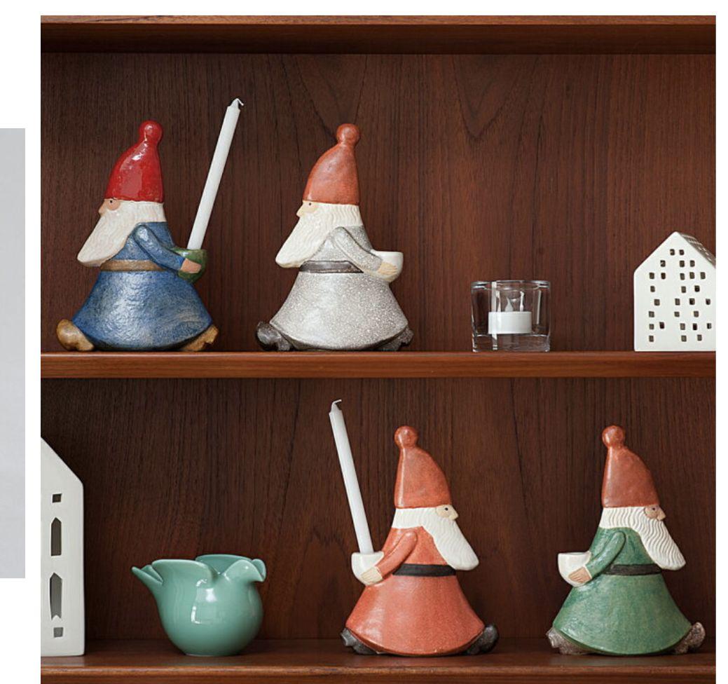 リサ・ラーソン　置物　サンタクロース