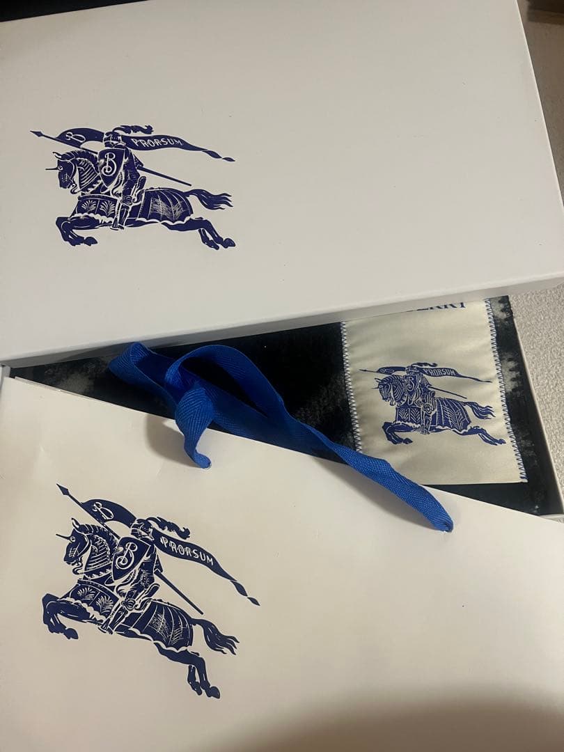 Burberry チェック　ウールマフラー