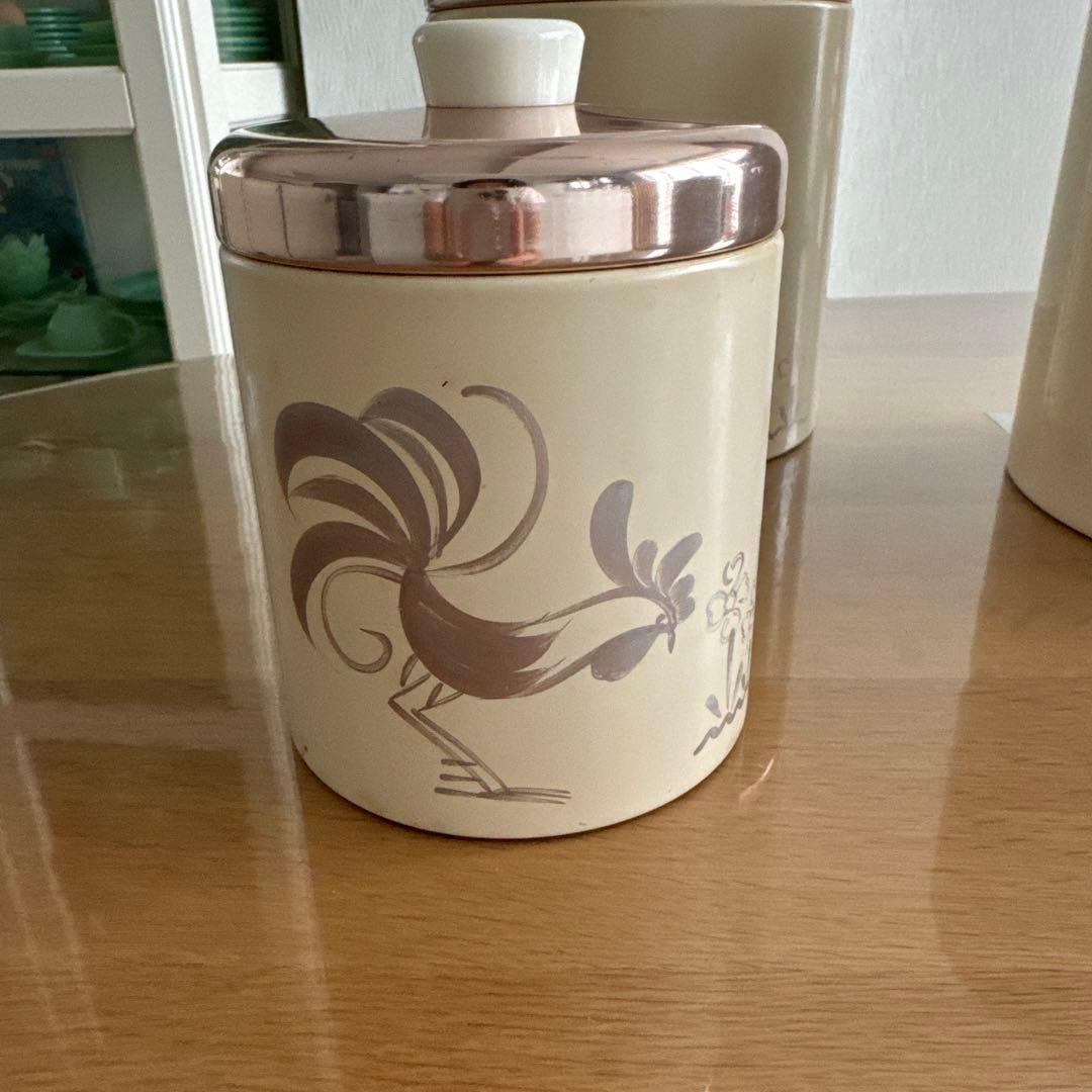 ランズバーグ　Ransburg アンティークキャニスター 缶