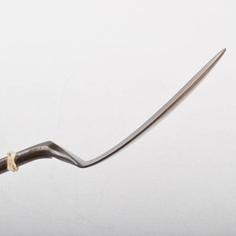 茶道具　古銅　一政堂造　伊藤政治　浄益形　風炉灰匙　共箱　N　R7267