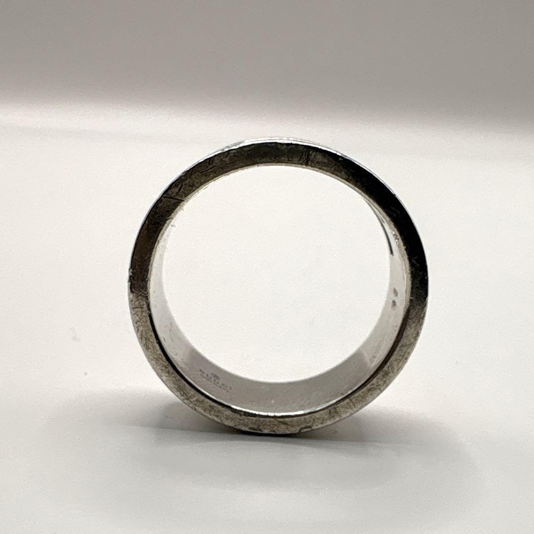 GUCCI グッチ リング 18号 SV925 ブランデッドG