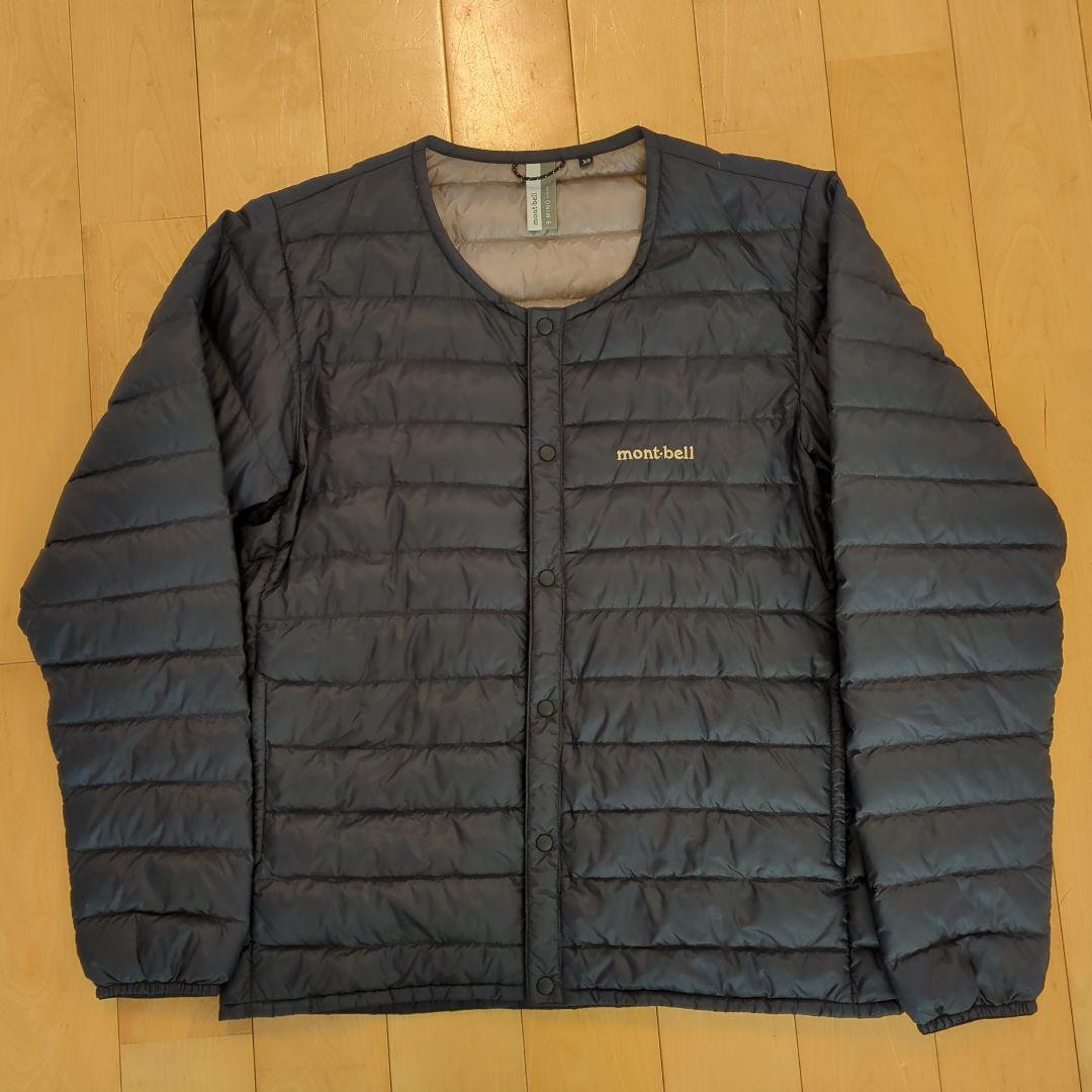 モンベル BEAMS 別注 スぺリオダウン ラウンドネック ダウンジャケット