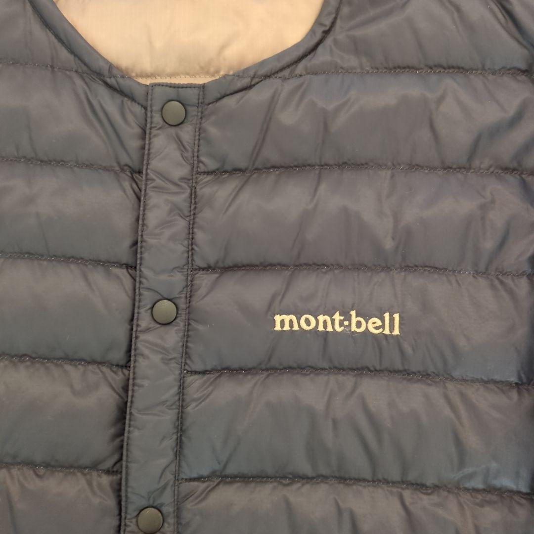 モンベル BEAMS 別注 スぺリオダウン ラウンドネック ダウンジャケット