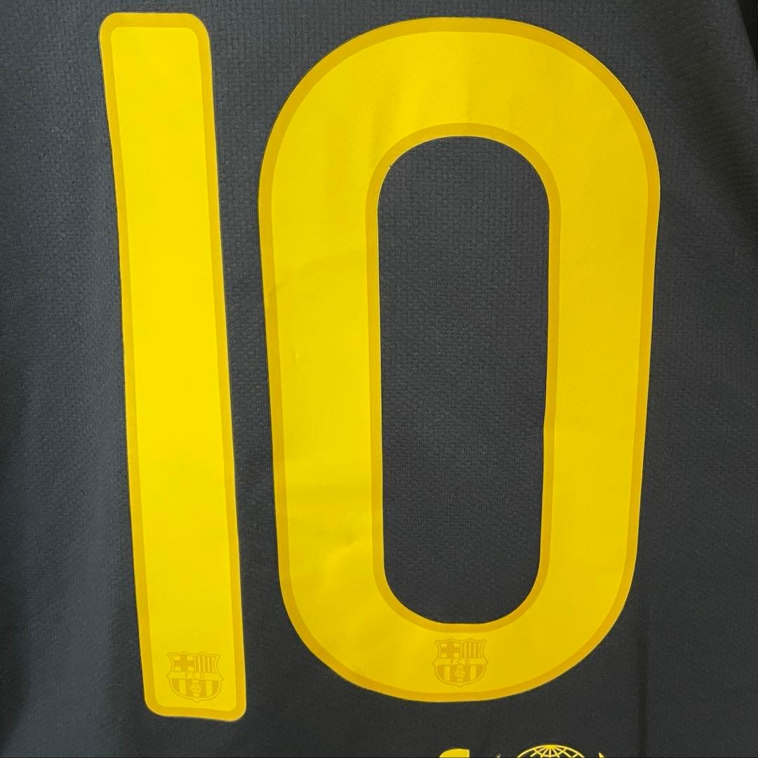 【正規品】バルセロナ 2012 メッシ ユニフォーム　ブラック　ラ・リーガパッチ