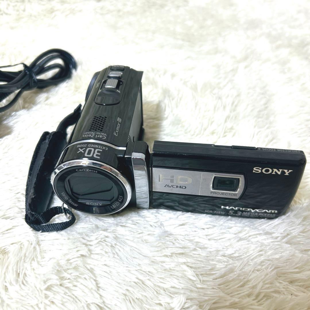 【美品】SONY HANDYCAM HDR-PJ210 ビデオカメラ