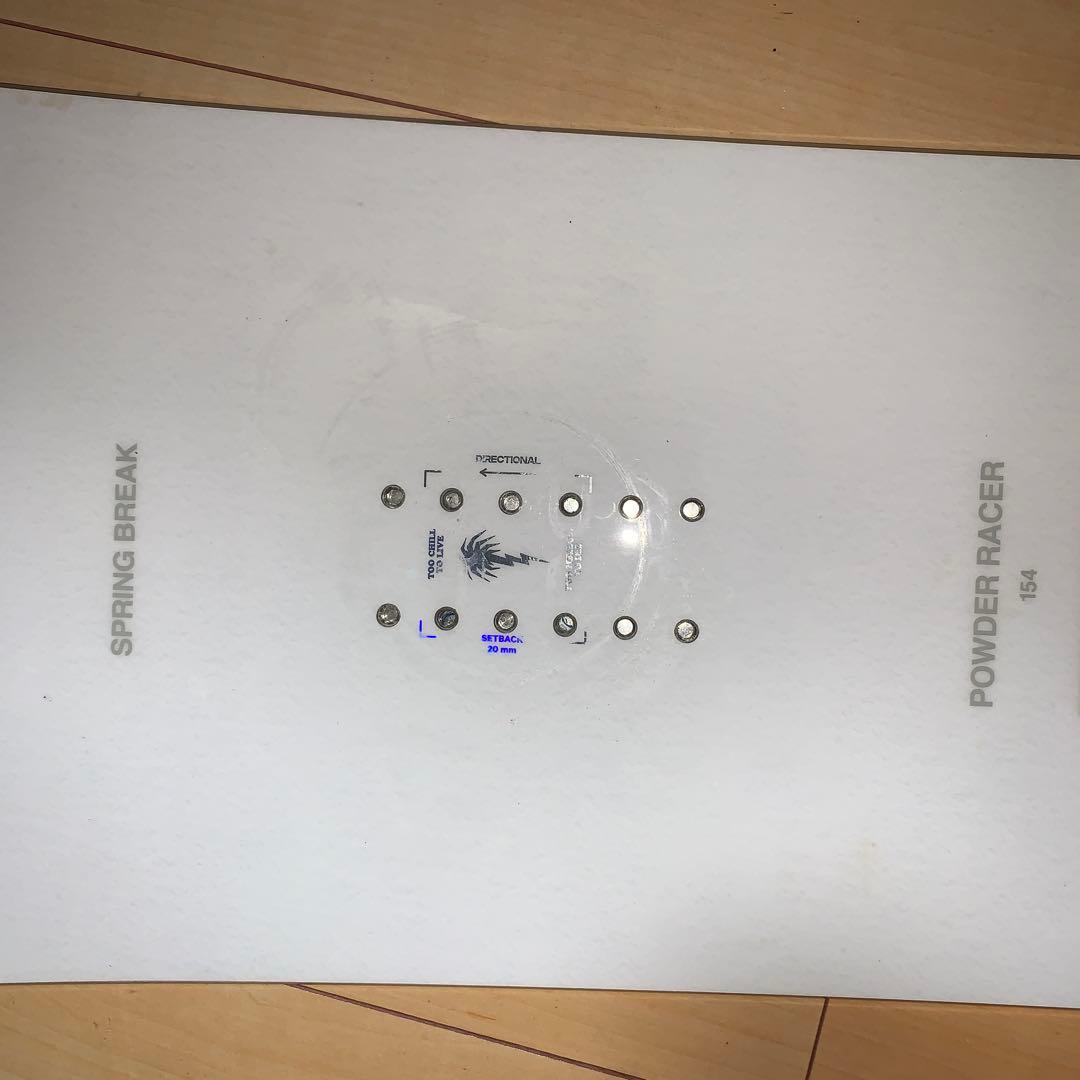SPRING BREAK powderracer154 板単品