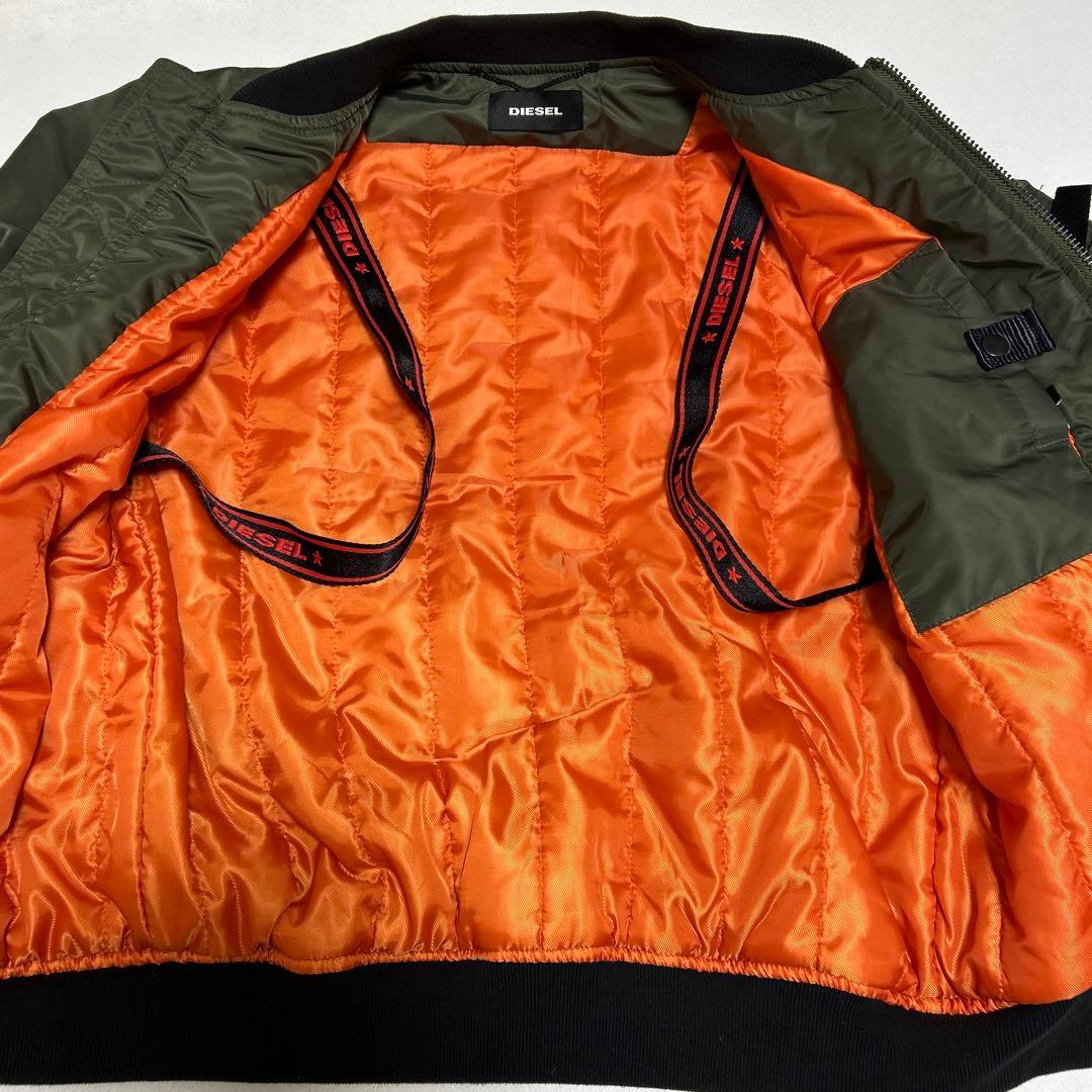 【DIESEL】MA-1 ボンバージャケット カーキ