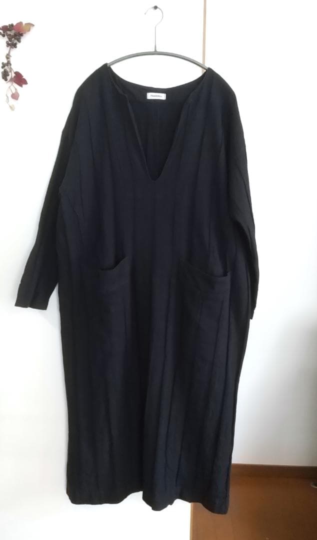 プランテーション☆21年AW☆BIZEN Autumn Wave☆黒紺☆手洗い可