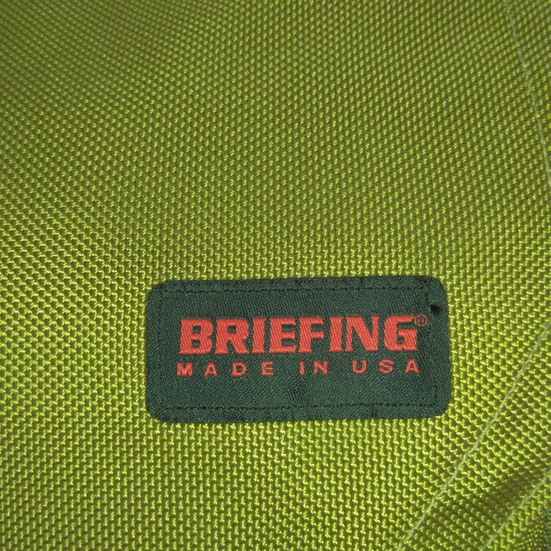 希少品　極美品　BRIEFING　FARVER　メッセンジャーバッグ　カーキ