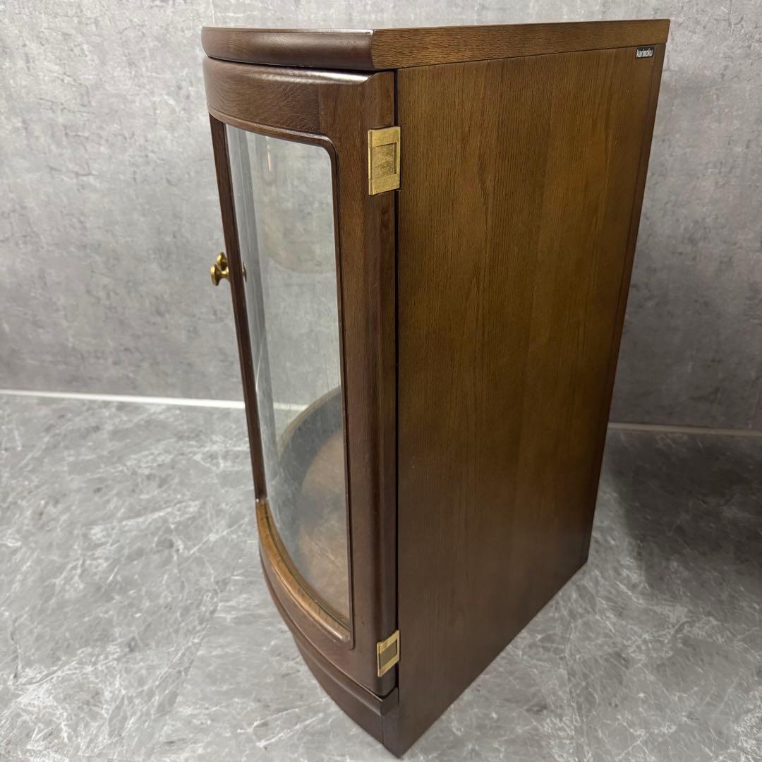 カリモク家具 KARIMOKU コーナーキャビネット ガラス コロニアル