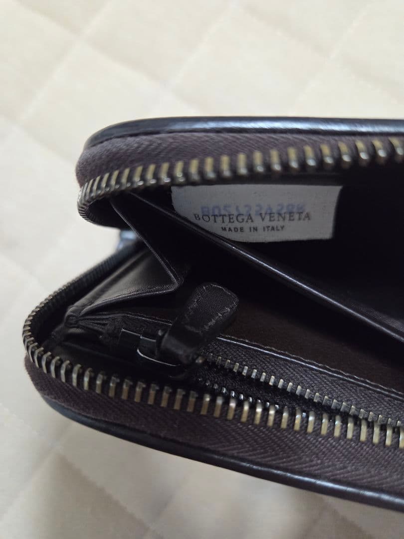 BOTTEGA VENETA 茶色 長財布
